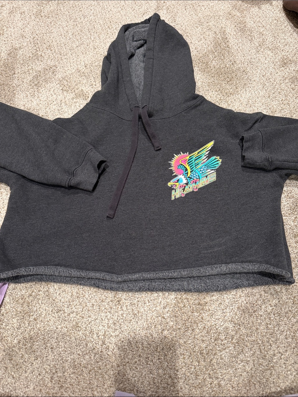 Heat wave cropped sweater